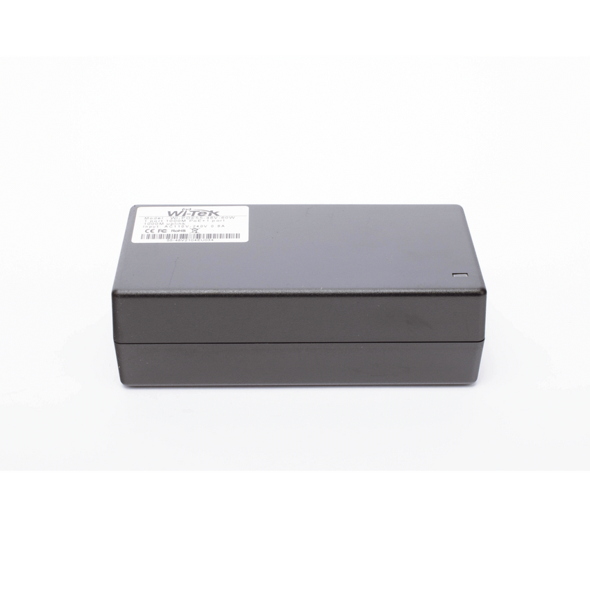 Inyector Hi-PoE 60 W Gigabit / Alimenta Equipos PoE 802.3 af Hasta 15W - PoE at Hasta 30W - PoE bt Hasta 60W / Instalación Para Interior / Alcance de Hasta 100 metros / Plug and Play / No se Necesita Configurar