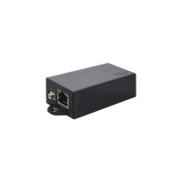 Convertidor PoE / Entrada PoE 802.3 af/at / Salida PoE 24V pasivo / Conexión plug and play / Alcance de hasta 100 metros Solo en PoE estandarizado / Aplicaciones Enlaces Inalámbricos