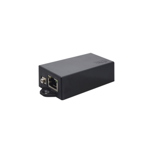 Convertidor PoE / Entrada PoE 802.3 af/at / Salida PoE 24V pasivo / Conexión plug and play / Alcance de hasta 100 metros Solo en PoE estandarizado / Aplicaciones Enlaces Inalámbricos