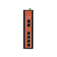 Switch industrial 4 puertos Fast Ethernetcon POE 802.3af/at + 2 puertos UPLINK gigabit