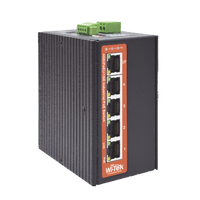 Switch Industrial PoE++ / No administrable / Con 4 puertos Gigabit PoE / 1 puerto Gigabit Uplink / Presupuesto 120W