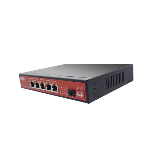 Controlador Solar de 15A con Switch PoE /  1 Puertos Gigabit PoE 802.3 bt / 2 Puertos PoE 802.3 af/at / 2 Puertos PoE Pasivo 24/48 Vcc / 1 Puerto SFP / No administrable