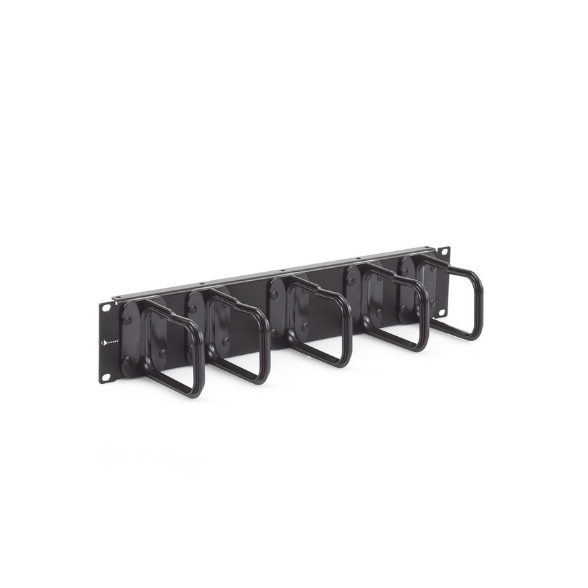 Organizador de cable, para montaje aéreo, con 5 soportes, 2UR