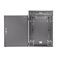 Gabinete de Montaje en Pared TrueEdge™, Con 3 UR para Equipo Activo y 3 UR para Paneles de Parcheo, Fabricado en Acero, Color Negro