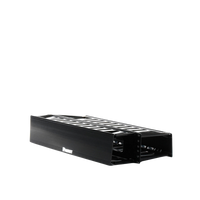 Organizador de Cables Horizontal PatchLink, Doble (Frontal y Posterior), Para Rack de 19in, 2UR