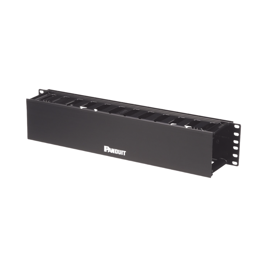 Organizador de Cables Horizontal PatchLink, Sencillo (Solo Frontal), Para Rack de 19in, 2UR