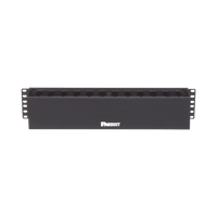 Organizador de Cables Horizontal PatchLink, Sencillo (Solo Frontal), Para Rack de 19in, 2UR