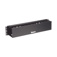 Organizador de Cables Horizontal PatchLink, Sencillo (Solo Frontal), Para Rack de 19in, 2UR