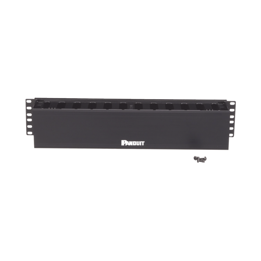 Organizador de Cables Horizontal PatchLink, Sencillo (Solo Frontal), Para Rack de 19in, 2UR