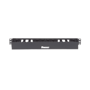 Organizador de Cables Horizontal PatchLink, Sencillo (Solo Frontal), Para Rack de 19in, 1UR