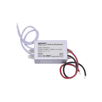 Fuente 12 V  |  1 Amper  |  Waterproof  | Intemperie grado IP67