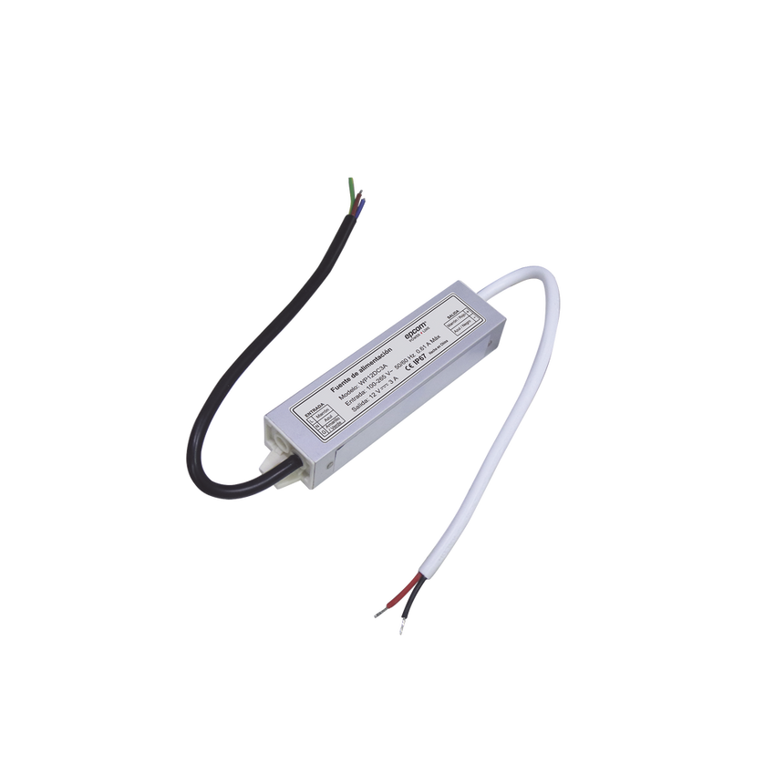 Fuente 12 V | 3 Amperes | Waterproof | Intemperie grado IP67