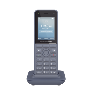 Teléfono IP inalámbrico Wi-Fi, Portátil, 3 cuentas SIP, 3 líneas, Voz HD, Bluetooth integrado, Puerto USB tipo C