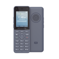 Teléfono IP inalámbrico Wi-Fi, Portátil, 3 cuentas SIP, 3 líneas, Voz HD, Bluetooth integrado, Puerto USB tipo C
