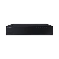 NVR de 12 Megapíxel con Wisenet Wave Embebido / Incluye 4 Licencias / 2TB Incluidos / 16 canales / 16 puertos PoE+ / H.265 & WiseStream / E/S de alarma