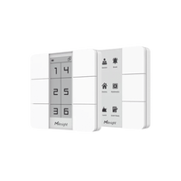 Panel Inteligente con Botones Programables y Display Digital para Automatización LoRaWAN