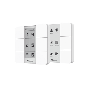 Panel Inteligente con Botones Programables y Display Digital para Automatización LoRaWAN
