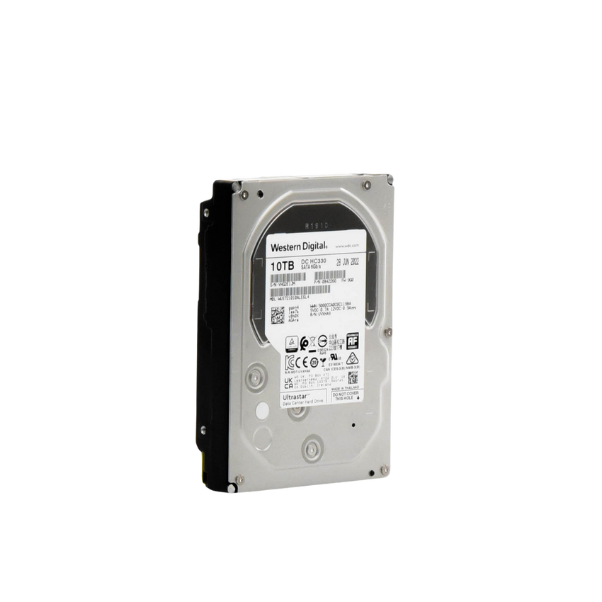 Disco Duro Enterprise 10 TB / Wester Digital (WD) / Serie Ultrastar / Recomendado para Data Center y NVRs de Alta Capacidad / Alto Performace