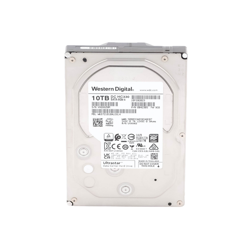 Disco Duro Enterprise 3.5" 10 TB / Hikvision / 7200 RPM / SATA / Alto Rendimiento / Recomendado para NVRs HIKVISION