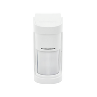 Detector de Movimiento / 180° de Detección / Panorámico / Cableado, alimentado a baterías / 100% Exterior / Compatible con cualquier panel de alarma/ Serie SHIELD