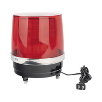 Burbuja Brillante de Larga Vida Útil, Con 150 LEDs, Color Rojo, Domo Rojo, 110 Vca
