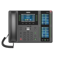 Teléfono IP ideal para recepción hasta 20 líneas SIP, PoE, 106 botones DSS, Bluetooth integrado para diademas, puertos Gigabit, soporta recepción video