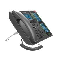 Teléfono IP ideal para recepción hasta 20 líneas SIP, PoE, 106 botones DSS, Bluetooth integrado para diademas, puertos Gigabit, soporta recepción video