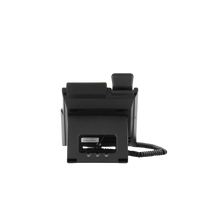 Teléfono IP / 2 Líneas SIP / Pantalla LCD 2.3" 132x64 / Audio HD G.722 y Opus / Conferencia 6 Vías / PoE 802.3af / Puertos Ethernet Duales 10/100 / Soporte EHS