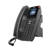 Teléfono IP / 4 Líneas SIP / Pantalla LCD Color 2.4" / Audio HD G.722 y Opus / Conferencia 3 Vías / PoE 802.3af / OpenVPN / Soporte EHS