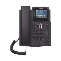 Teléfono IP / 6 Líneas SIP / Pantalla LCD a Color 2.8" / Audio HD G.722 y Opus / Conferencia 3 Vías / Puertos Gigabit / PoE 802.3af / OpenVPN / IPv6