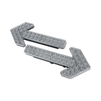 Flechas directoras de tráfico LED de 24 Pulgadas en color ámbar con 240 LED