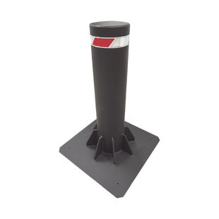 Bolardo Fijo de Alta Seguridad de 220 mm de Diámetro / Fabricado en Acero al Carbón