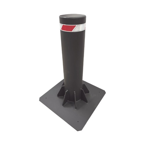 Bolardo Fijo de Alta Seguridad de 220 mm de Diámetro / Fabricado en Acero al Carbón