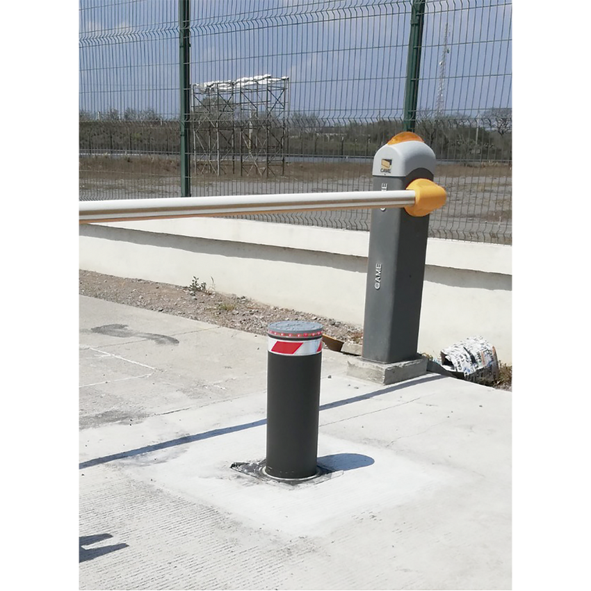 Bolardo Hidráulico / TODO INCLUIDO (Incluye Bomba Hidráulica Italiana) / Alta resistencia al impacto hasta 250 000 J / Uso intensivo (Incluye Bomba italiana)/ Tarjeta controladora incluida / Fácil instalación