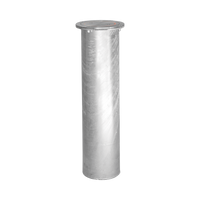 Bolardo Hidr�ulico Antiembestida 220 mm � 600 mm / Acero Inoxidable 304 / 200,000 J de Resistencia al Impacto / Bomba Hidr�ulica Integrada / Ciclo de 4 seg / 100 Ciclos por Hora