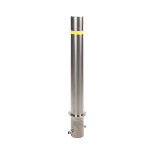 Bolardo Fijo de Acero Inoxidable de 900 mm de Altura / Ideal para aplicaciones delimitaciones de automóviles