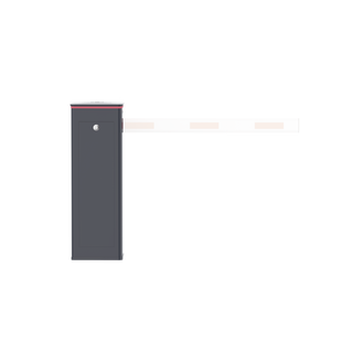 Barrera Vehicular Derecha / Soporta Brazo de hasta 3 m / Apertura en 1.5 s / Final de Carrera Ajustable por Programación /