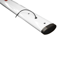 Mástil recto iluminación LED ROJO/VERDE  compatible con barreras Industrial by AccessPRO