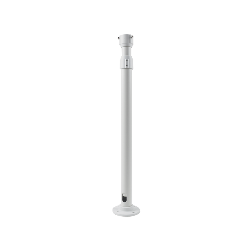 Montaje de techo telescópico tipo tubo para PTZ Hikvision, largo 60 cm - 120 cm