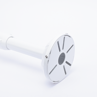 Soporte Telescópico Universal para Cámaras Domo y Bala / Color Blanco / 0.60 mts a 1.2 mts de Distancia (Ajustable)