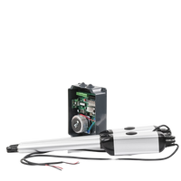 Kit de brazos para automatizar portones vehiculares abatibles de 2 hojas/ 3 Mts / 300 Kg / Uso solo residencial / Compatible con respaldo de energía