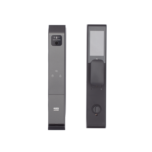 Cerradura Autónoma Inteligente / Autentificación Biométrica de Rostro y Palma / Teclado Para Acceso con Código PIN / Control Mediante APP / Batería de Larga Duración Recargable