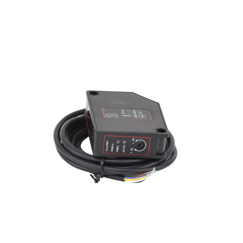 Detector fotoeléctrico de 16 m de alcance / Luz indicadora para alineación