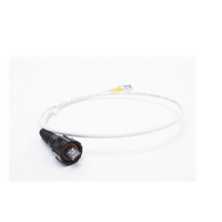 Patch Cord Reforzado Industrial (Ruggedized), Cat6A Blindado S/FTP, CM/LS0H, 0.91 Metros (3 Pies)