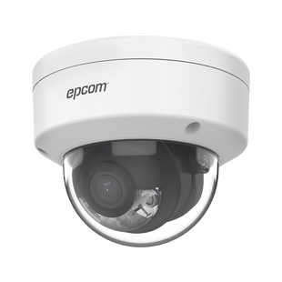 Domo IP 4 Megapixel / Lente 2.8 mm / ColorVu / ACUSENSE  / PoE / H.265+ / IP67 / IK08 / WDR 120 dB
