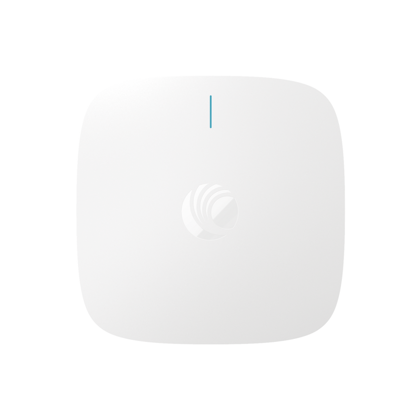 Punto de Acceso Empresarial Wi-Fi 6/6E Cambium Networks XE3-4 / Tri-banda (2.4, 5 y 6 GHz) / 3 Radios Definidos por Software (SDR) / Hasta 1,500 Clientes / Gestión desde la Nube cnMaestro / Seguridad WPA3 / Montaje en Techo o Plafón / Alimen