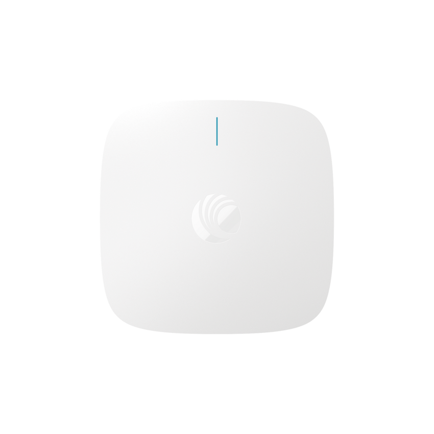 Punto de Acceso Empresarial Wi-Fi 6/6E Cambium Networks XE3-4 / Tri-banda (2.4, 5 y 6 GHz) / 3 Radios Definidos por Software (SDR) / Hasta 1,500 Clientes / Gestión desde la Nube cnMaestro / Seguridad WPA3 / Montaje en Techo o Plafón / Alimen