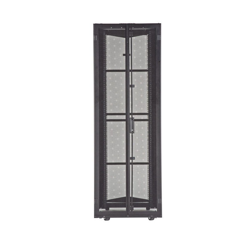 Gabinete FlexFusion para Centros de Datos, 42 UR, 600 mm de Ancho, 1070 mm de Profundidad, Fabricado en Acero, Color Negro