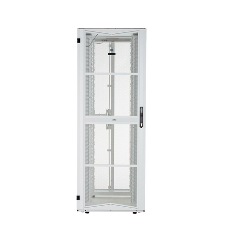 Gabinete FlexFusion para Centros de Datos, 42 UR, 600 mm de Ancho, 1070 mm de Profundidad, Fabricado en Acero, Color Blanco