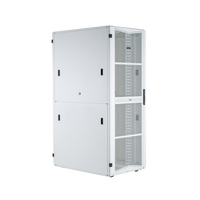 Gabinete FlexFusion para Centros de Datos, 42 UR, 600 mm de Ancho, 1070 mm de Profundidad, Fabricado en Acero, Color Blanco